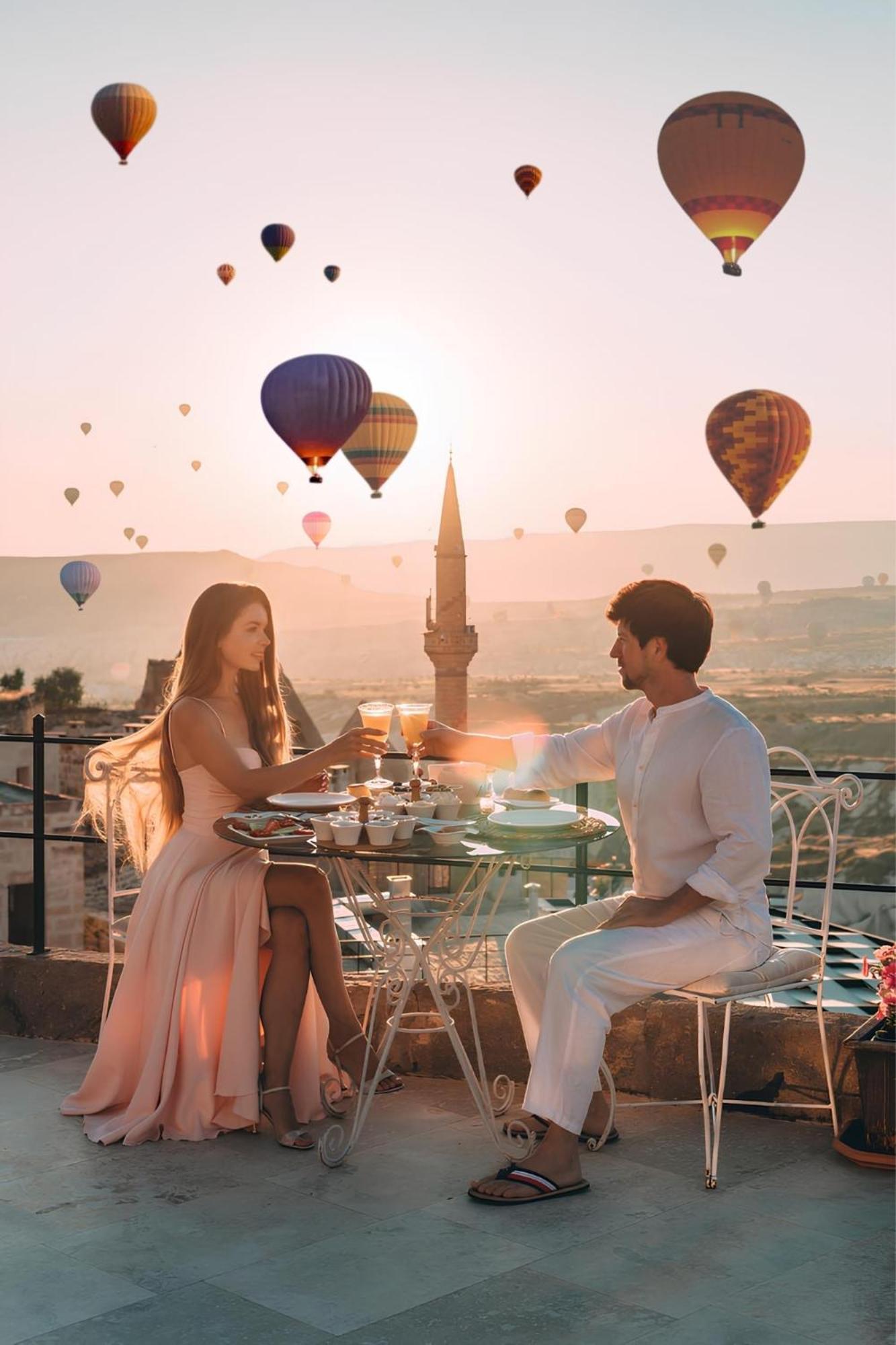 אוצ'יסר Karlik Cave Suite Cappadocia מראה חיצוני תמונה