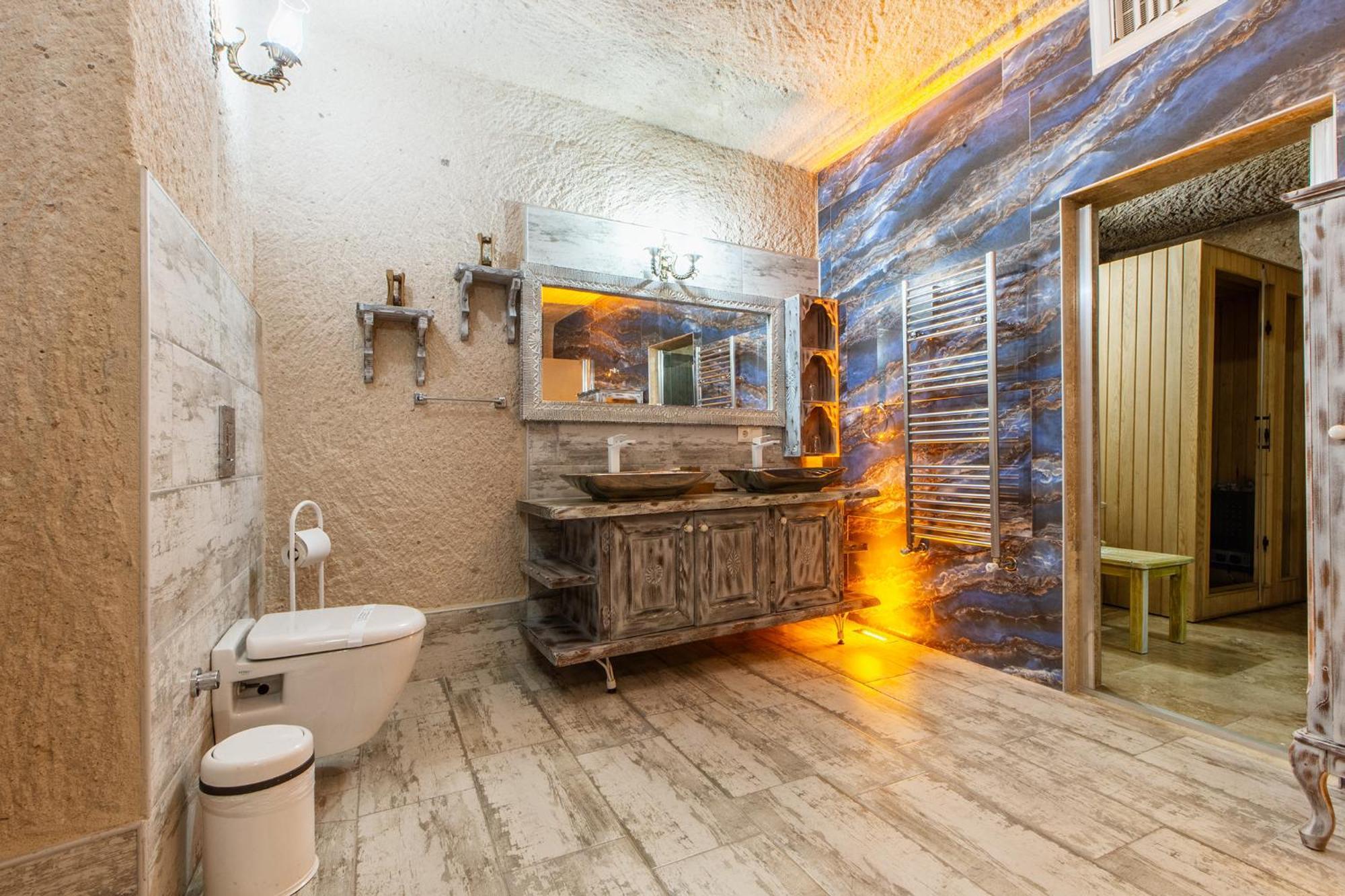 אוצ'יסר Karlik Cave Suite Cappadocia מראה חיצוני תמונה