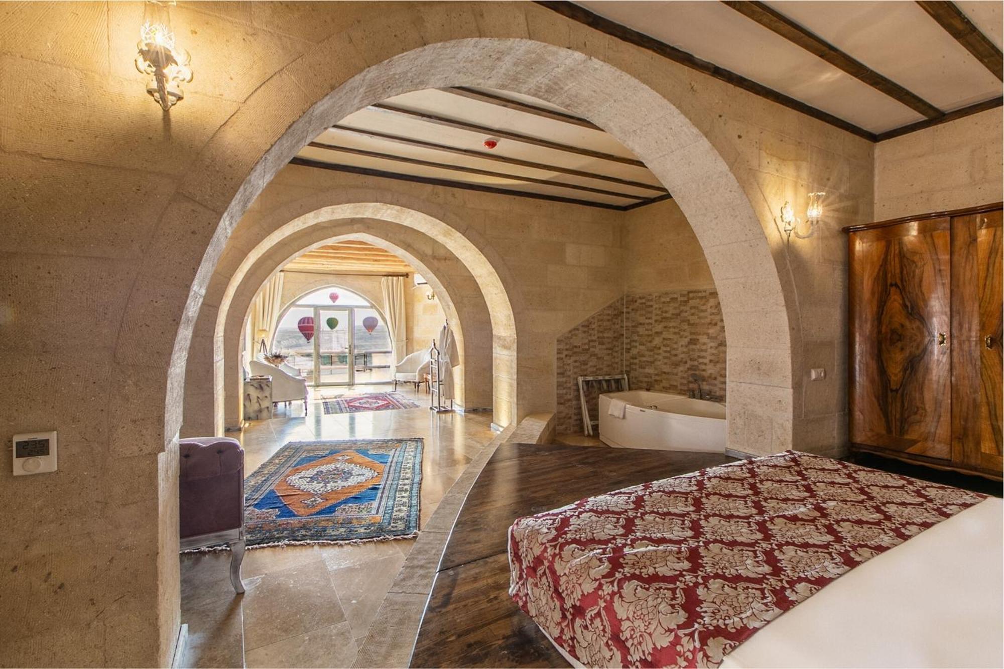 אוצ'יסר Karlik Cave Suite Cappadocia מראה חיצוני תמונה
