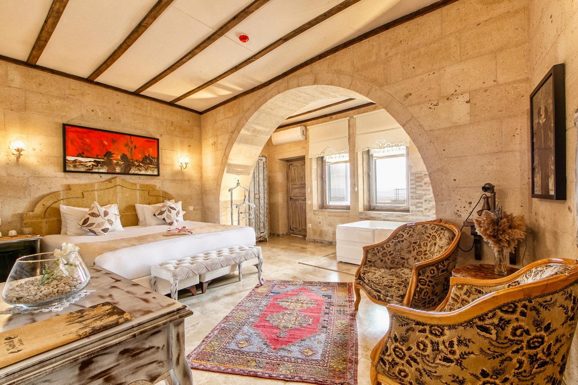 אוצ'יסר Karlik Cave Suite Cappadocia מראה חיצוני תמונה
