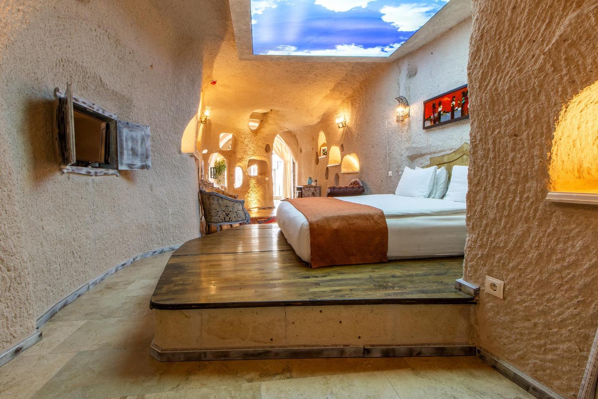 אוצ'יסר Karlik Cave Suite Cappadocia מראה חיצוני תמונה