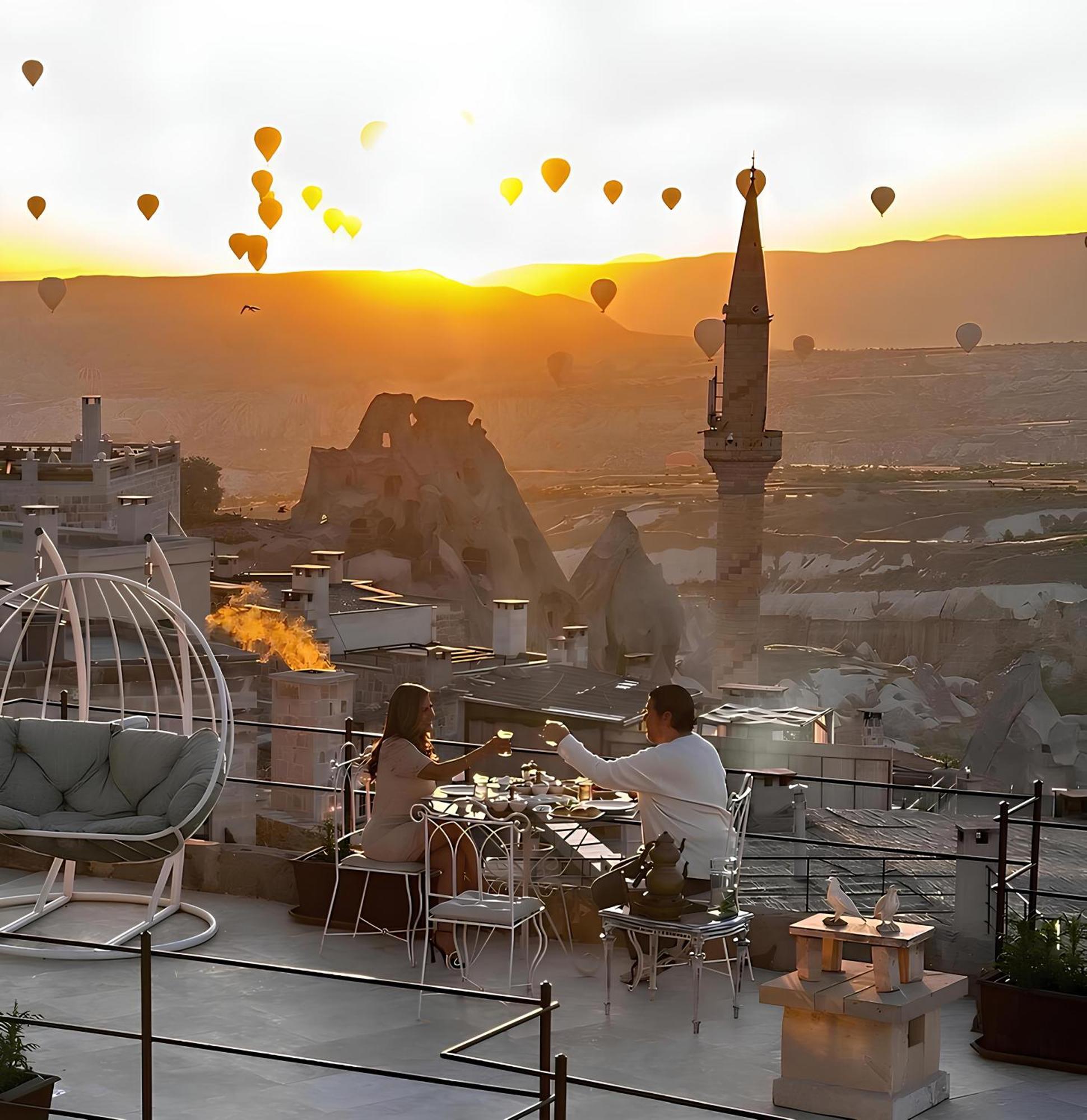 אוצ'יסר Karlik Cave Suite Cappadocia מראה חיצוני תמונה